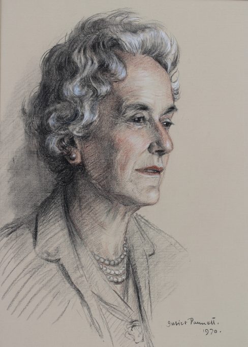 Lady Sybil Stern by Juliet Pannet, 1970. Worthing Museum and Art Gallery/Pannet Family