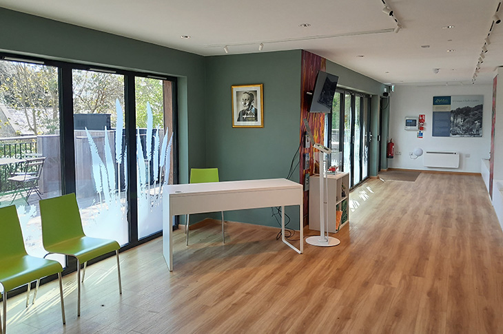 Highdown Gardens Visitor Centre - interior