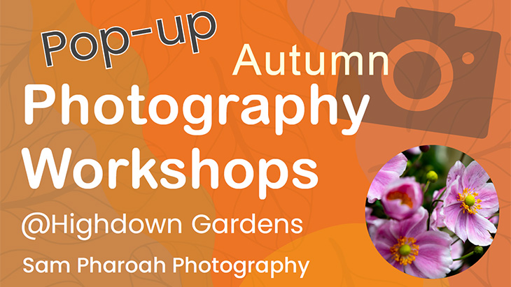 Pop-up Autumn Photgraphy Workshops at Highdown Gardens (Sam Pharoah Photography)